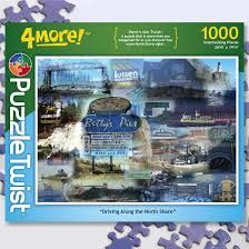 Driving Along the North Shore - 1,000 Piece Puzzle