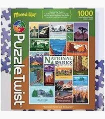 National Parks and Treasures - 1,000 Piece Puzzle