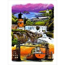 Along the Lake Sticker