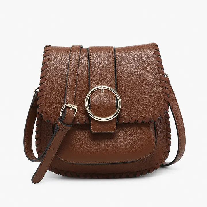 M2618 Sandra Buckle Flapover Crossbody