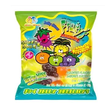 Fruity's Sweet and Sour Jelly Flavor Assorted (9pcs)