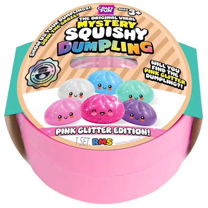 Crazy Fun Official Mystery Glitter Bao Bun – Rare Chase