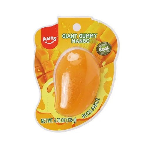 Amos Peelerz Giant Gummy Mango Peelable Candy (4.76oz)