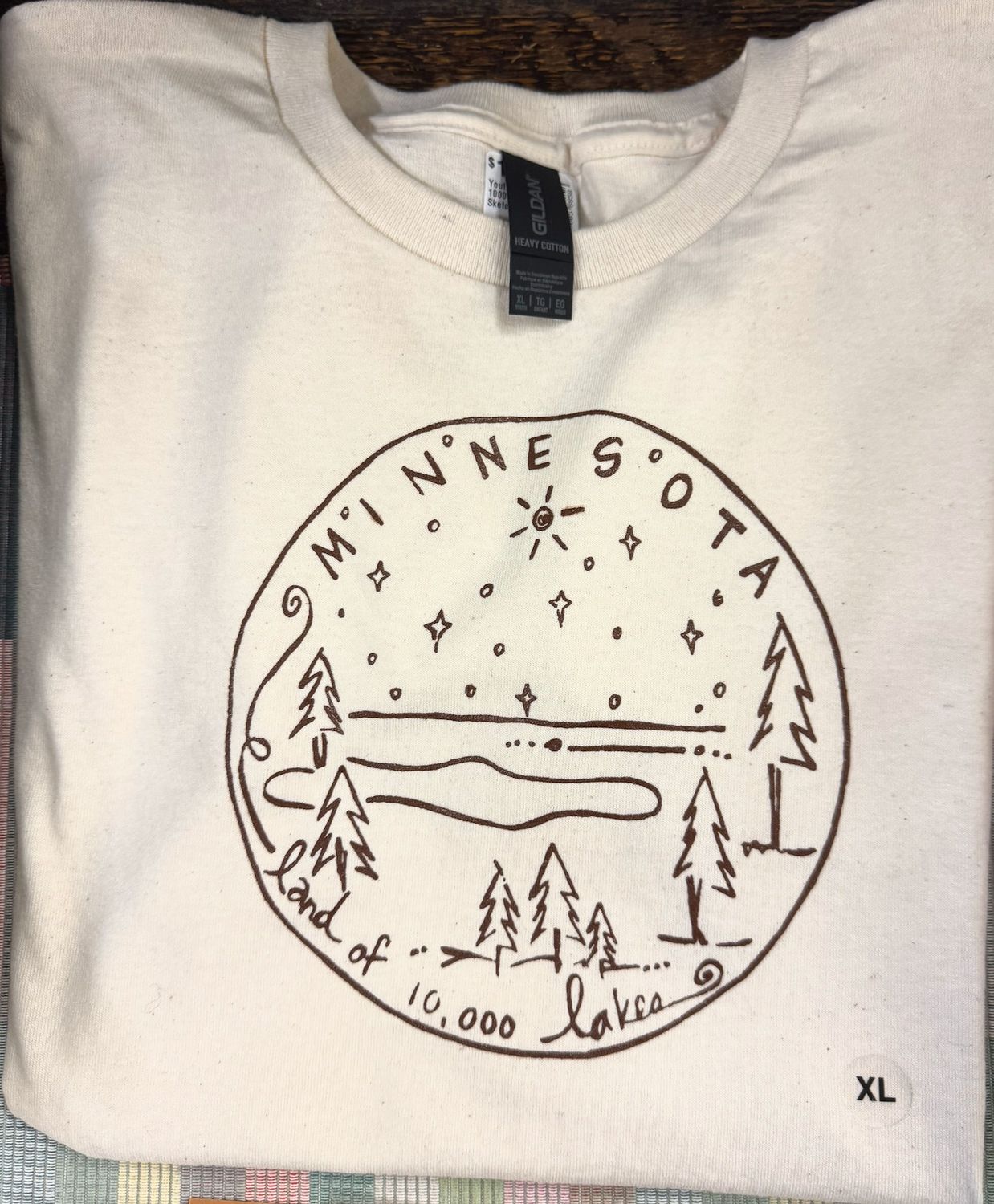 Youth land of 1000 lakes  Sketch T-Shirt