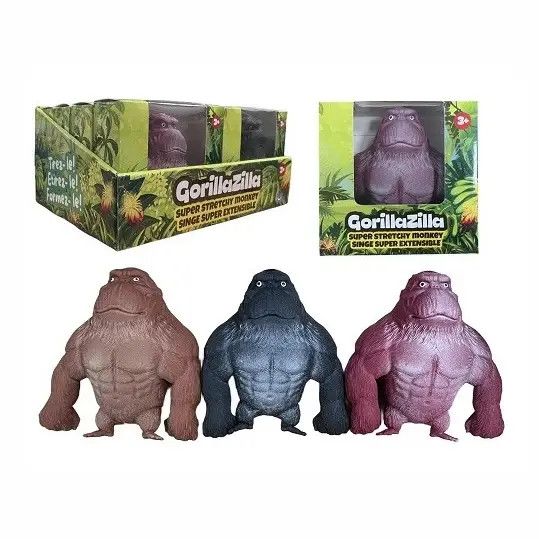 1.5lb Jumbo Gorillazilla - Viral Stretchee Monkee Toy