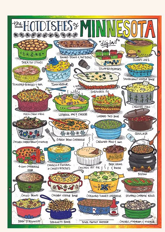 Hotdishes of Minnesota Puzzle | Rice Creative Services