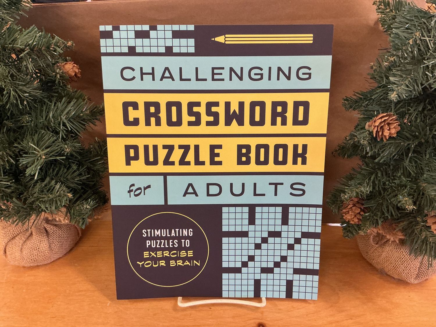 Challenging Crossword Puzzle Book for Adults