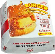 Viral NiceMe Fried Chicken Burger Ice Cream