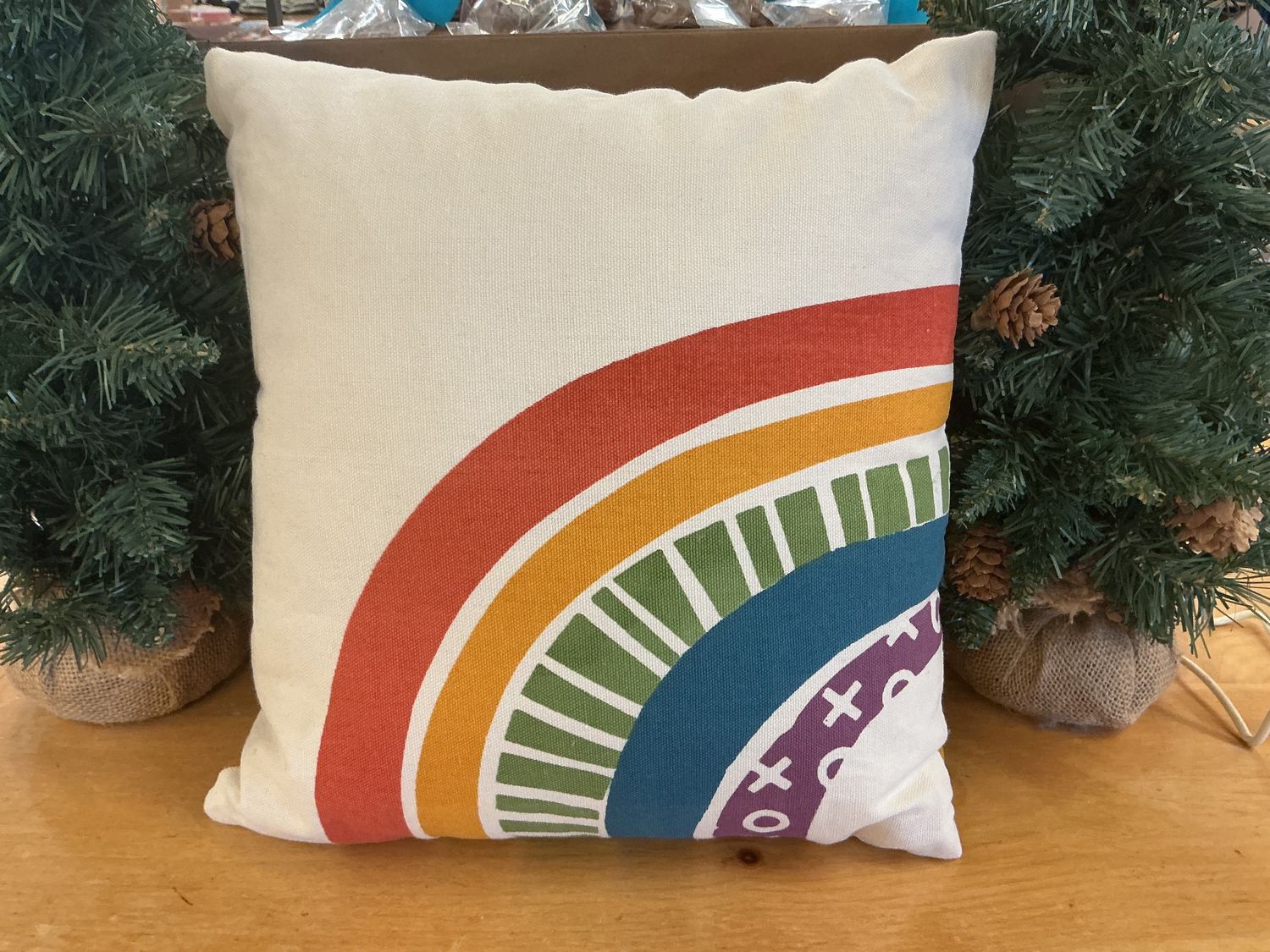 Rainbow Pattern - Pillow