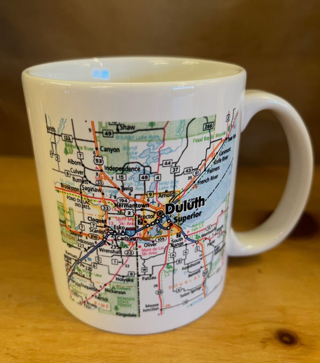 Mug - VINTGMAP MAP DULUTH