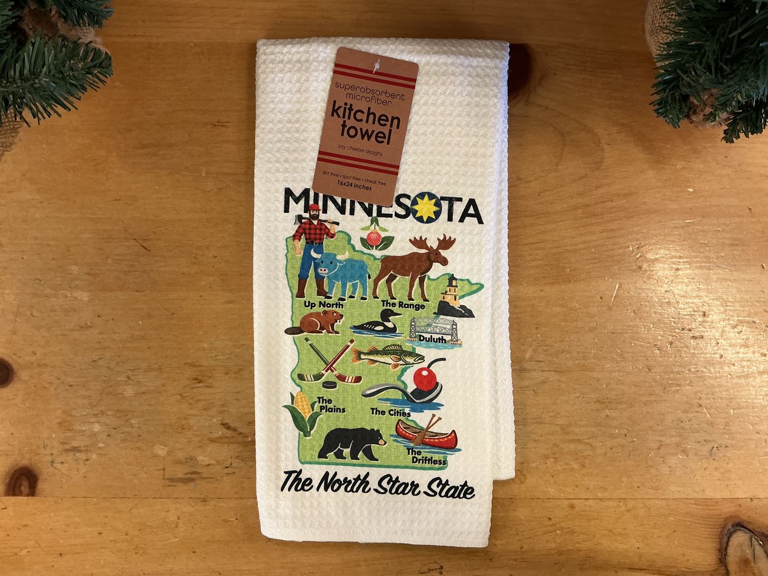 Towel - MNSQ159 MN MAP DULUTH