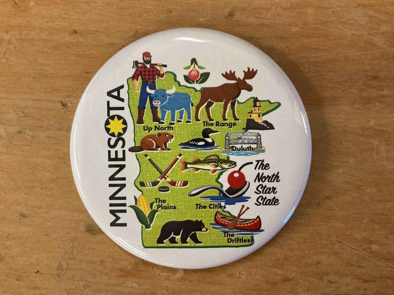 Magnet 2.25" - MNSQ159 MN MAP DULUTH