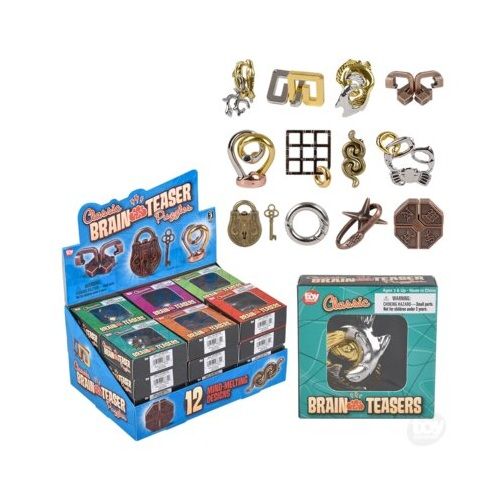 2" Metal Brain Teaser Puzzle
