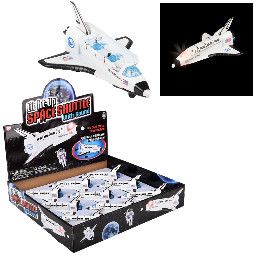 6" LIGHT-UP SPACE SHUTTLE WITH SOUND