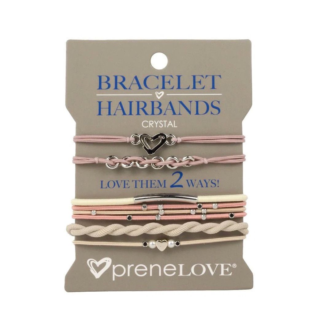 Bracelet Hair Bands - Crystal | preneLOVE®