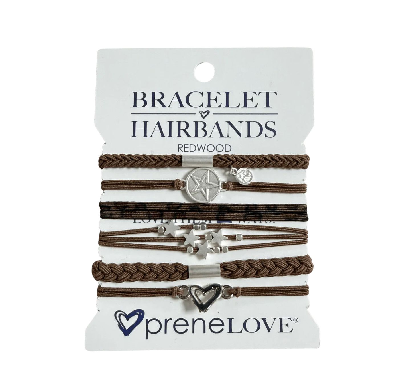 Bracelet Hair Bands - Redwood | preneLOVE®