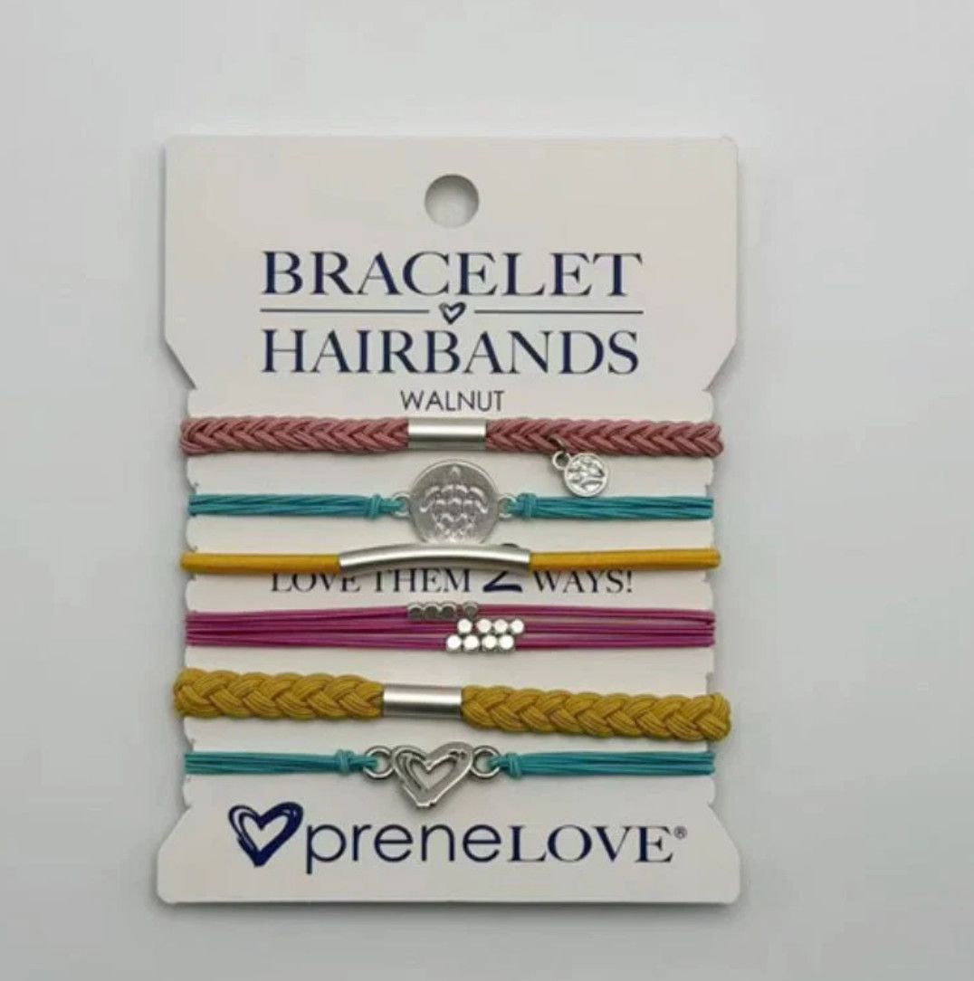 Bracelet Hair Bands - Walnut | preneLOVE®