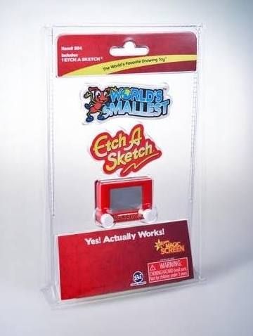 Worlds Smallest - Etch A Sketch | Super Impulse