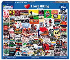 I Love Hiking | White Mountain Puzzles | White Mountain Puzzles