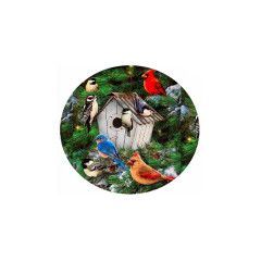 Jar Opener, Bird House | Andrea's Silicone Trivets