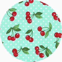 Jar Opener, Aqua Cherries | Andrea's Silicone Trivets