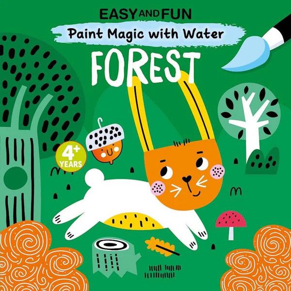 Easy and Fun Paint Magic w/Water: Forest Animals | Fox Chapel Publishing