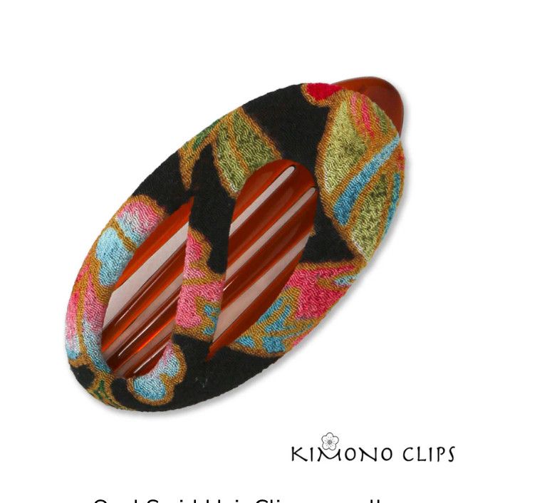 Oval Swirl Clip-Kimono | Kimono Clips (Annie Lotts Studio)