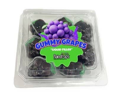 Raindrops Gummy Liquid Filled Grapes