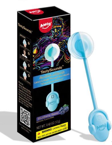 Tasty Sounds Audio Lollipop Blueberry/Dance