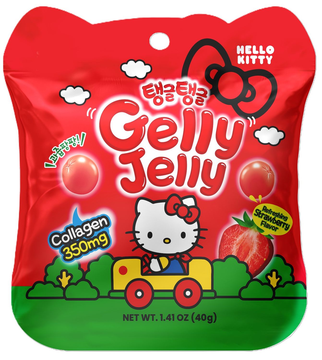 Limited Import Hello Kitty Gelly Jelly Strwbry