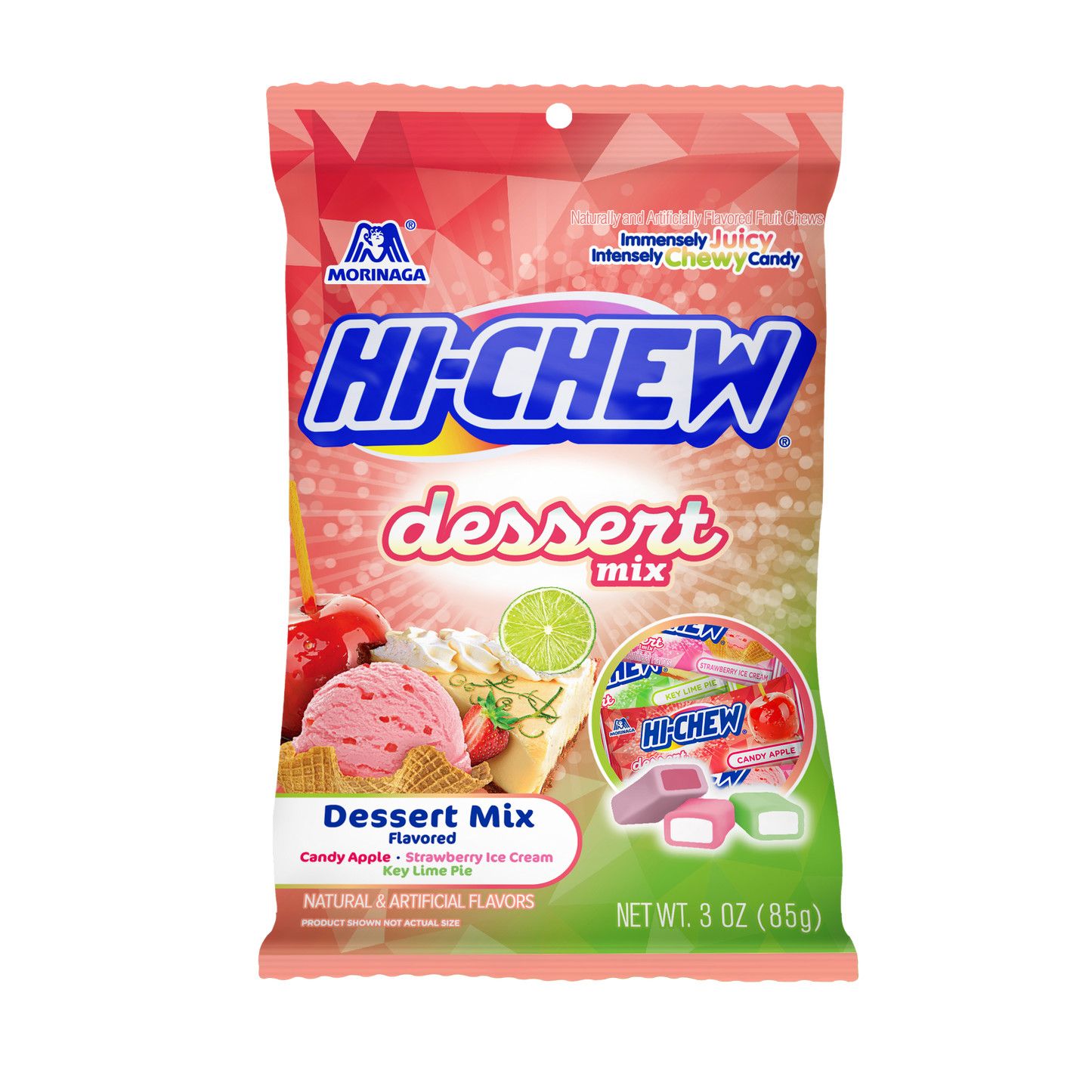 Hi-Chew Dessert Mix, 3oz Peg Bag