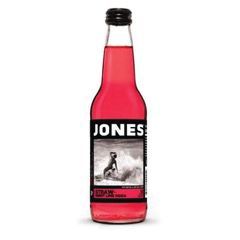 Jones Strawberry Lime Cane Sugar Soda, Glass Bottles