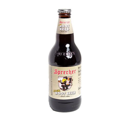 Sprecher Lo Cal Root Beer, Glass Bottles
