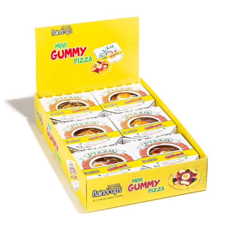 Raindrops Mini Gummi Pizza, 1.4oz