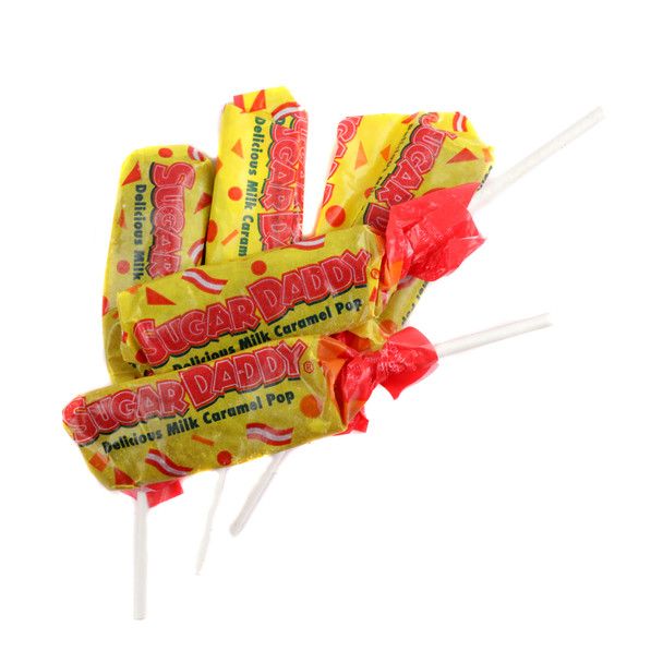 Mini Sugar Daddy Candy Lollipops, Bulk Wrapped
