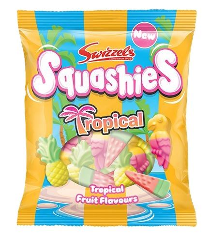 Limited Import Squashies UK Tropical 100g