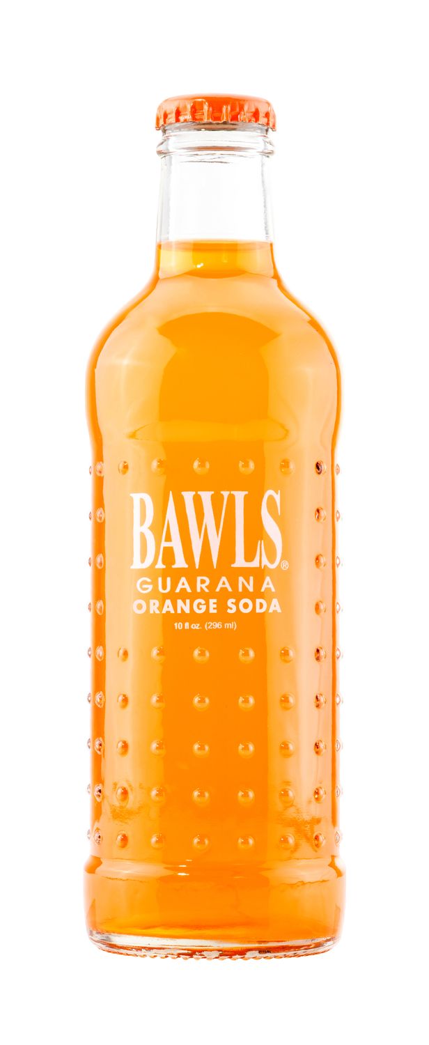 Bawls Soda, Orange, 10oz Glass Bottle