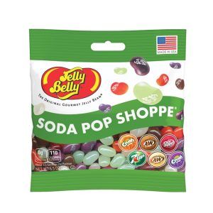 Jelly Belly Soda Pop Shoppe Jelly Beans Peg Bags