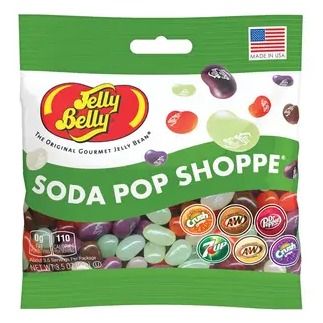 Jelly Belly Soda Pop Shoppe Jelly Beans Peg Bag