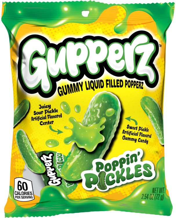 Gupperz Poppin' Pickles, 2.54oz