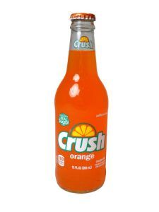 Crush Orange Soda, 12oz Glass Bottle