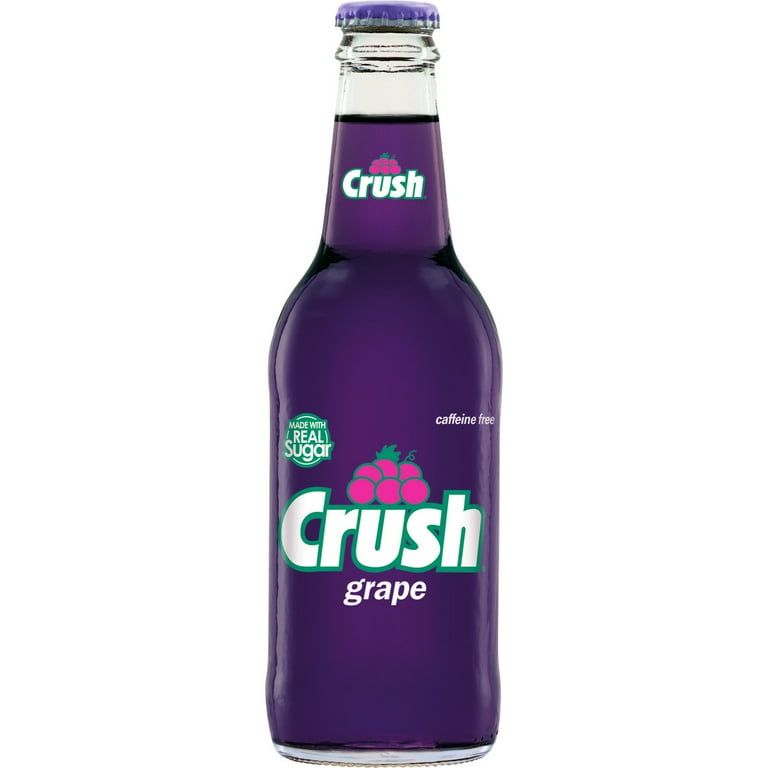 Crush Grape Soda, 12oz Glass Bottle