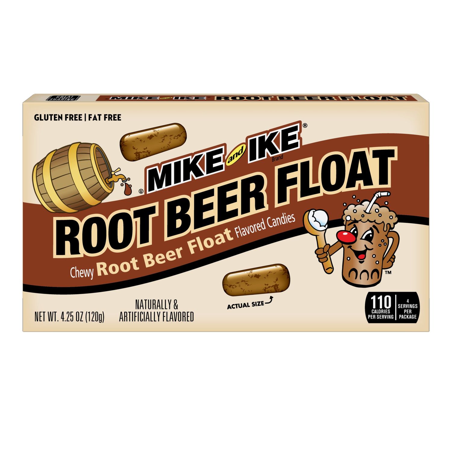 Mike &amp; Ike Root Beer Float Theater Box, 4.25oz