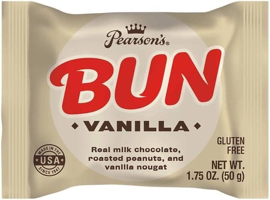Pearson's Vanilla Bun Bar, 1.75oz