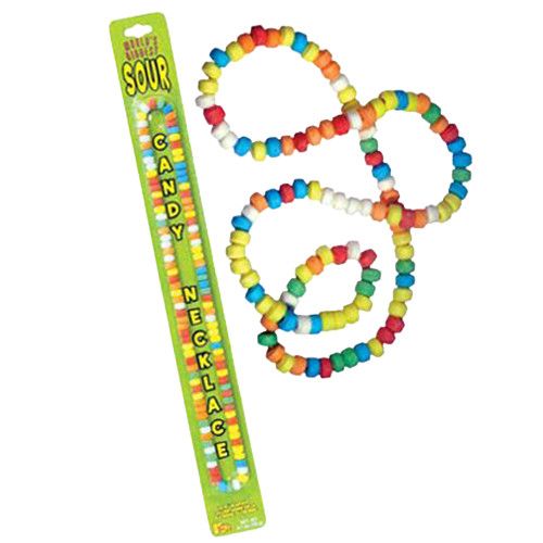 World's Biggest SOUR Candy Necklace