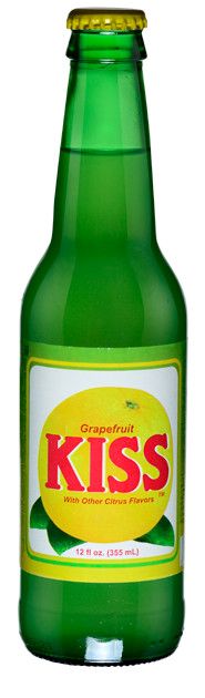 Grapefruit Kiss Soda, 12oz Glass Bottle