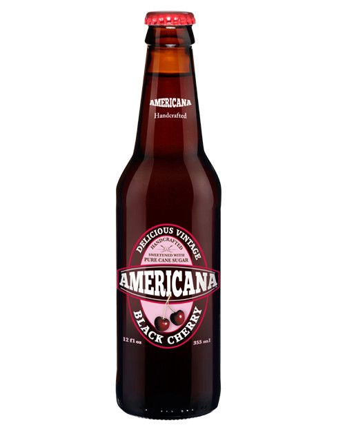 Americana Black Cherry, Glass Bottles