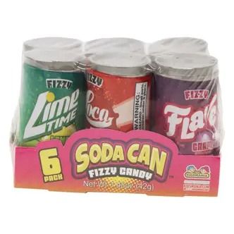 Kidsmania Fizzing Soda Cans Candy