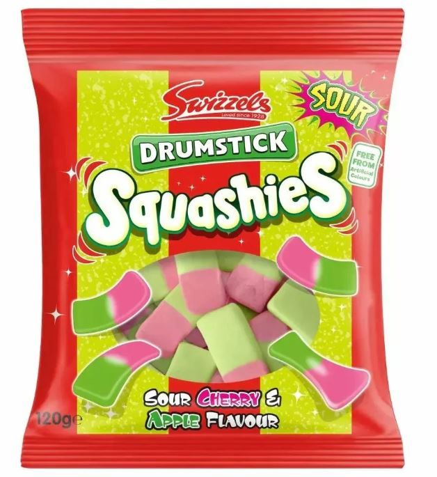 Limited Import - Squashies Sour Cherry &amp; Apple