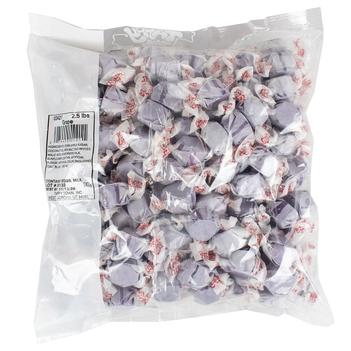 Taffy Town, Grape 2.5lb Bag